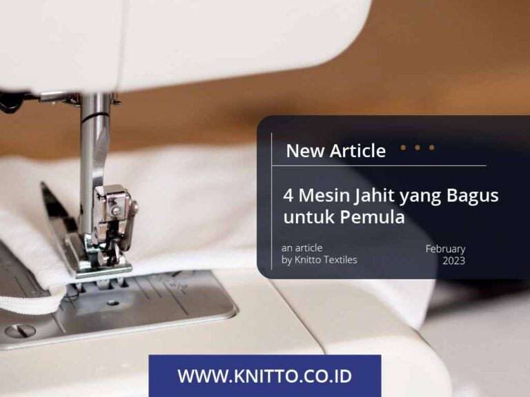 4 Mesin Jahit yang Bagus untuk Pemula