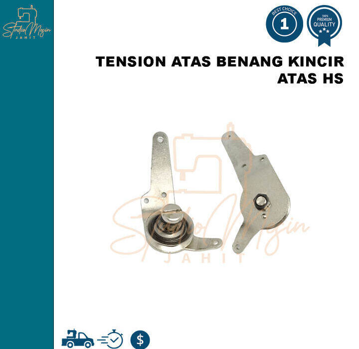 Tension Tidur Atas Jalur Benang Kincir Atas Mesin Jahit Industri ...