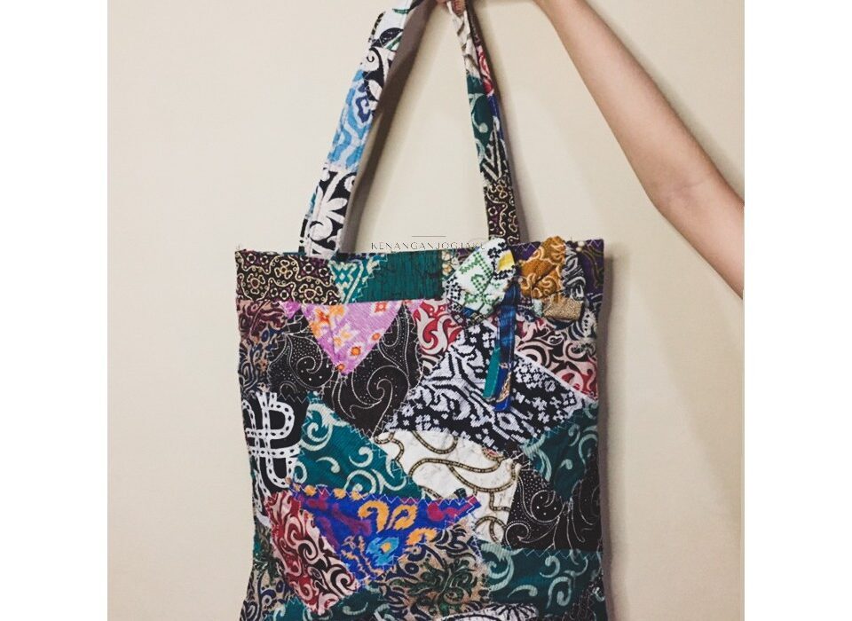 Jual AYUNDA TOTE BAG | COD Premium Tas Totebag Batik Kain Perca Tenteng ...