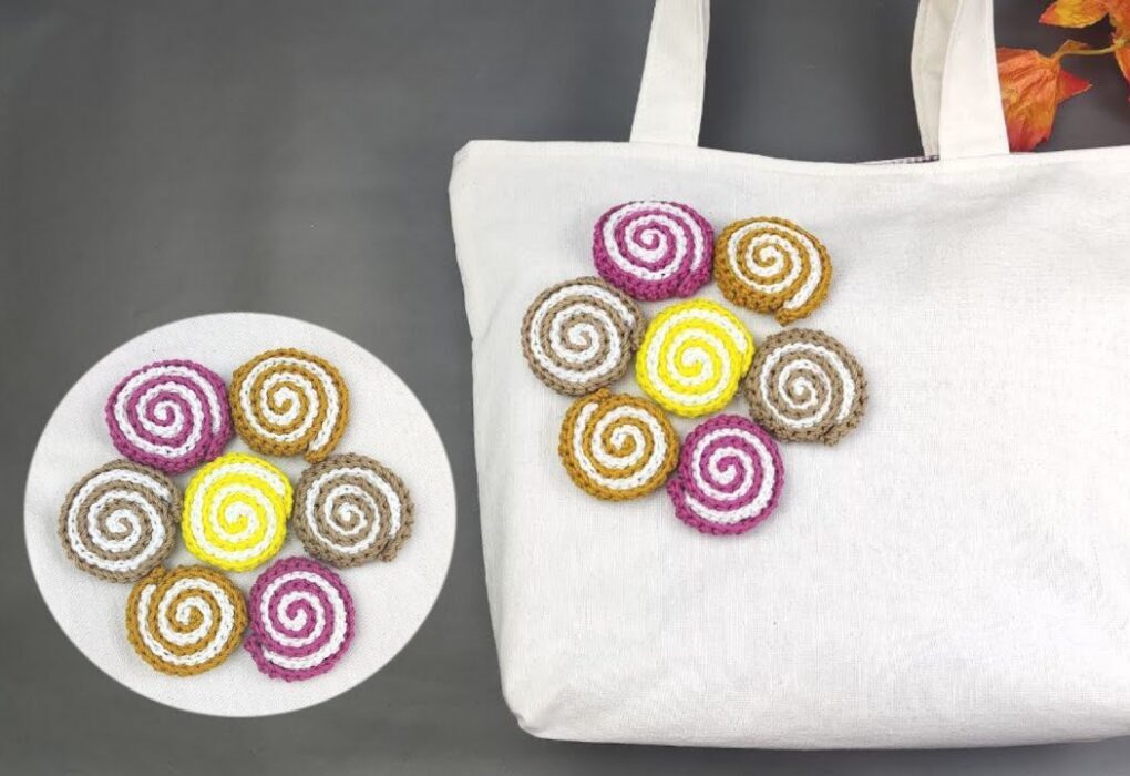 DIY Tote bag lapis Furing | Tote bag Blacu hias Rajut - YouTube