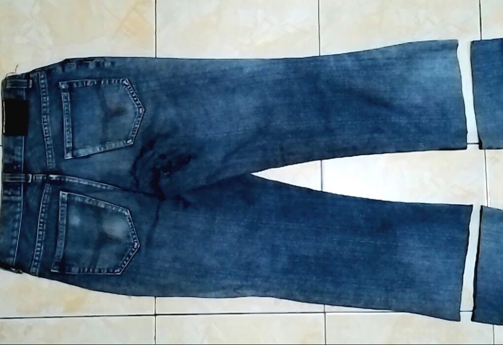 Cara Mudah Memotong CELANA Jean's Kepanjangan [ MEMOTONG CELANA PANJANG ...