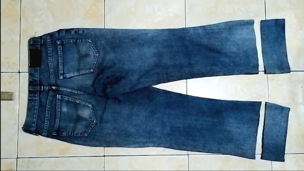 Cara Mudah Memotong CELANA Jean's Kepanjangan [ MEMOTONG CELANA PANJANG ... Cara Mudah Memotong CELANA Jean's Kepanjangan [ MEMOTONG CELANA PANJANG ...